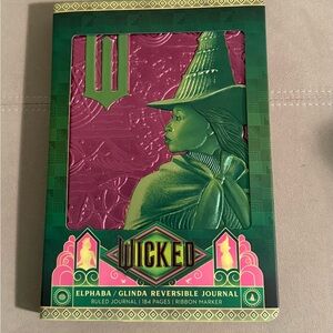 Wicked Elphaba/Glinda Reversible Journal